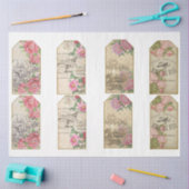 Victoriaans Emphemera Series Design 28 Tissuepapier (Craft)