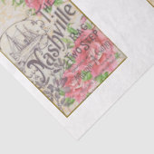 Victoriaans Emphemera Series Design 28 Tissuepapier (Detail)