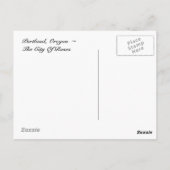 Victoriaans en Roos Portland OF BRIEFKAART (Achterkant)