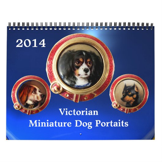VICTORIAANS ENAMELS/MINIATURE DOG PORTRAITS 2017 KALENDER (Hoes)