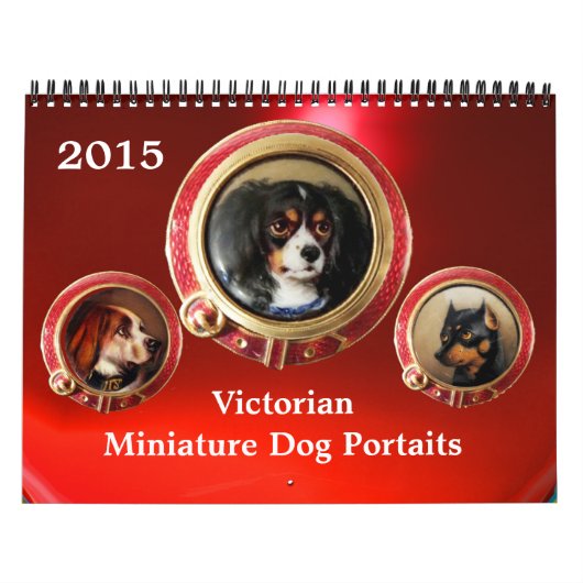 VICTORIAANS ENAMELS/MINIATURE DOG PORTRAITS 2017 KALENDER (Hoes)