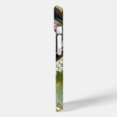 Victoriaans Engel en Paaslelie Bloemen Case-Mate iPhone Case (Achterkant / Links)