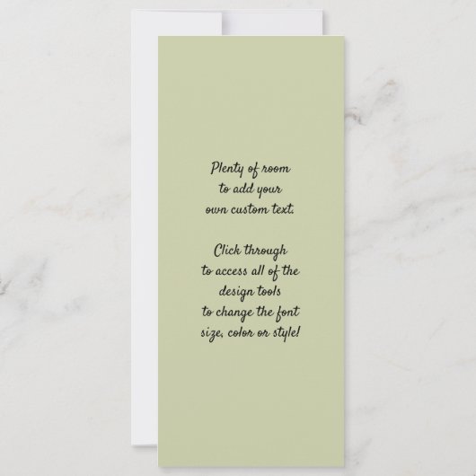 Victoriaans Engel en  Paaslelie Bloemen Kaart (Achterkant)