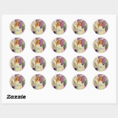 Victoriaans Engel Stickers (Vel)