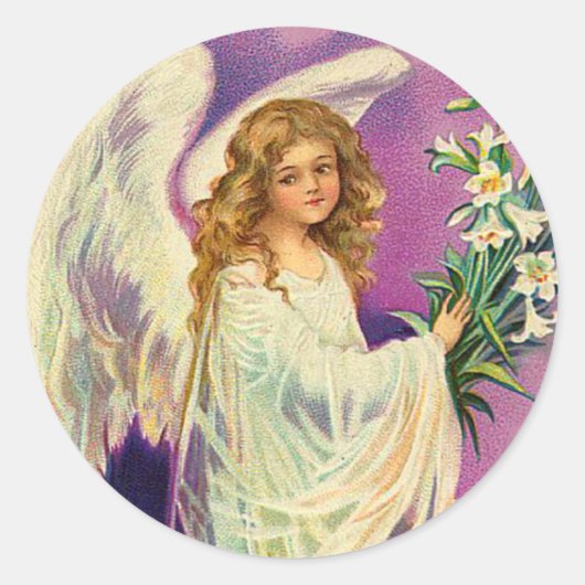 Victoriaans Engel Stickers (Voorkant)