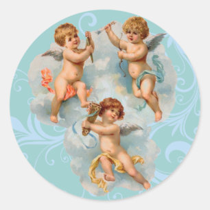 Victoriaans Engel Stickers