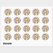 Victoriaans Engel Stickers (Vel)