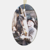 VICTORIAANS ENGELAND KERAMISCH ORNAMENT (Links)