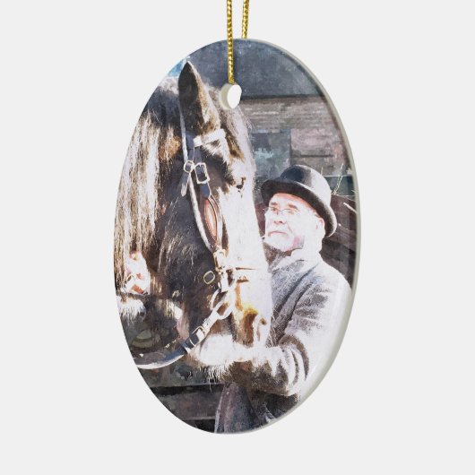 VICTORIAANS ENGELAND KERAMISCH ORNAMENT (Links)