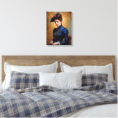 Victoriaans Engels Lady Portrait Painting Canvas Afdruk (Insitu (Slaapkamer))