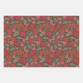 Victoriaans Engels Tuin Mix Steampunk Sloten Sleut Inpakpapier Vel (Voorkant)