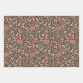 Victoriaans Engels Tuin Mix Steampunk Sloten Sleut Inpakpapier Vel (Voorkant 3)