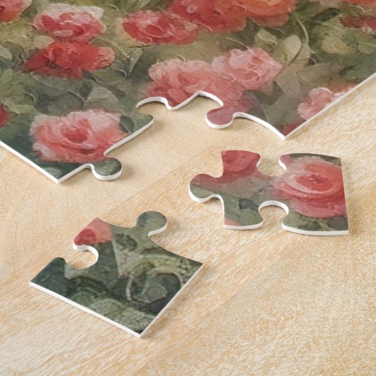 Victoriaans Engelse tuin Legpuzzel (Zijkant)