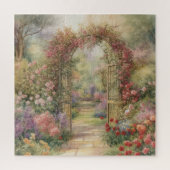 Victoriaans Engelse tuin Legpuzzel (Verticaal)