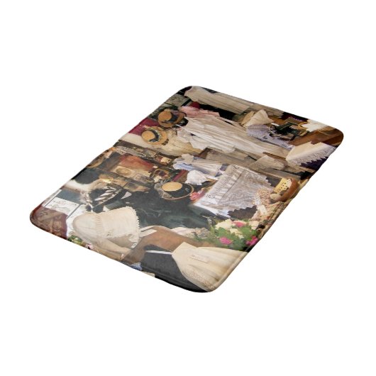 VICTORIAANS ENGLAND BADMAT (Gekanteld)