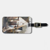 VICTORIAANS ENGLAND BAGAGELABEL (Voorkant horizontaal)