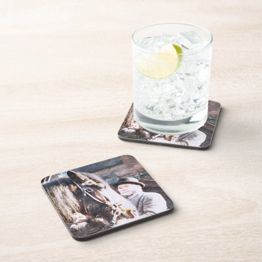 VICTORIAANS ENGLAND BIER ONDERZETTER (Rechterzijde)