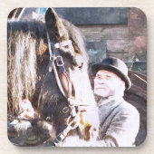 VICTORIAANS ENGLAND BIER ONDERZETTER (Voorkant)