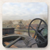 VICTORIAANS ENGLAND BIER ONDERZETTER (Voorkant)