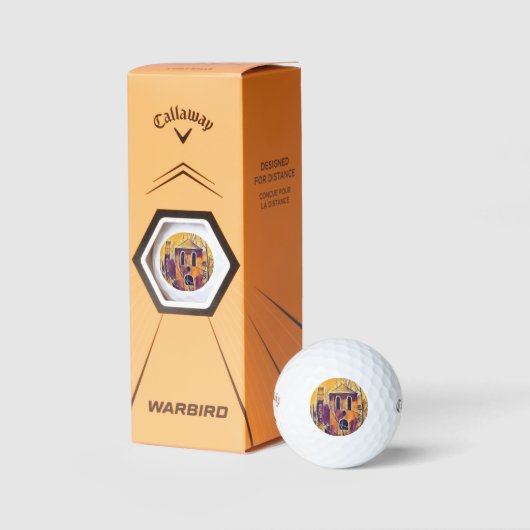 VICTORIAANS ENGLAND-BOUW GOLFBALLEN (Verpakking)