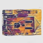 VICTORIAANS ENGLAND-BOUW GOLFHANDDOEK (Horizontaal)