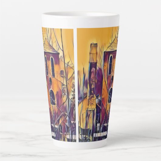 VICTORIAANS ENGLAND-BOUW LATTE MOK (Voorkant)