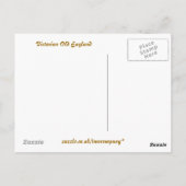 VICTORIAANS ENGLAND BRIEFKAART (Achterkant)