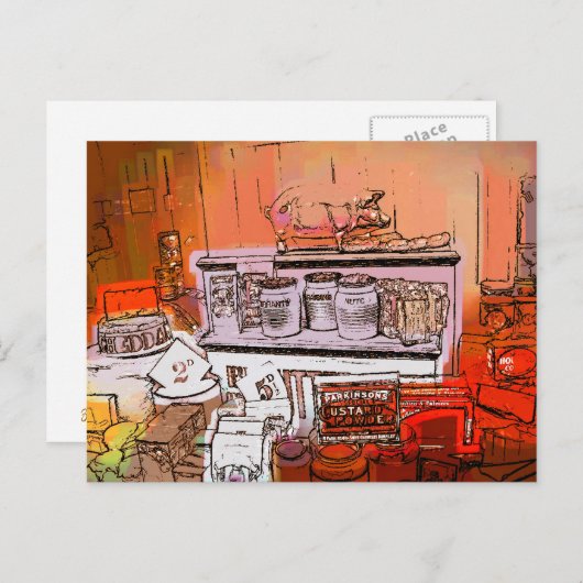 VICTORIAANS ENGLAND BRIEFKAART (Voorkant / Achterkant)