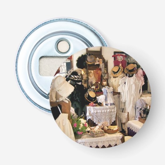 VICTORIAANS ENGLAND BUTTON FLESOPENER (Voorkant)