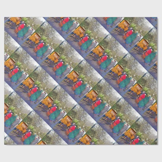 VICTORIAANS ENGLAND CADEAUPAPIER (Vlak)