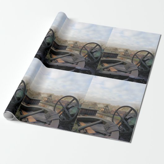 VICTORIAANS ENGLAND CADEAUPAPIER (Uitgerold)