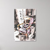 VICTORIAANS ENGLAND CANVAS AFDRUK (Voorkant)