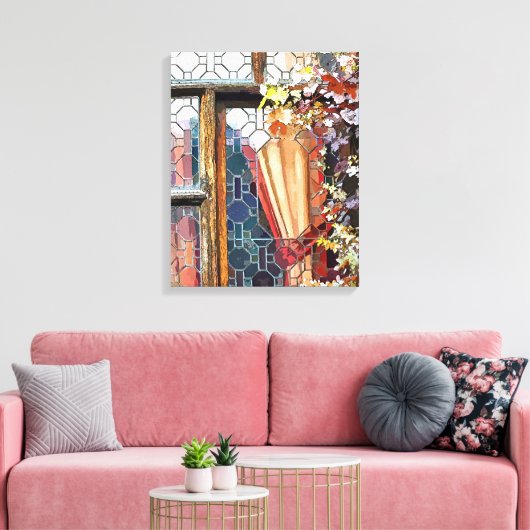 VICTORIAANS ENGLAND CANVAS AFDRUK (Insitu (Woonkamer))