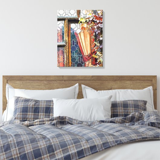 VICTORIAANS ENGLAND CANVAS AFDRUK (Insitu (Slaapkamer))