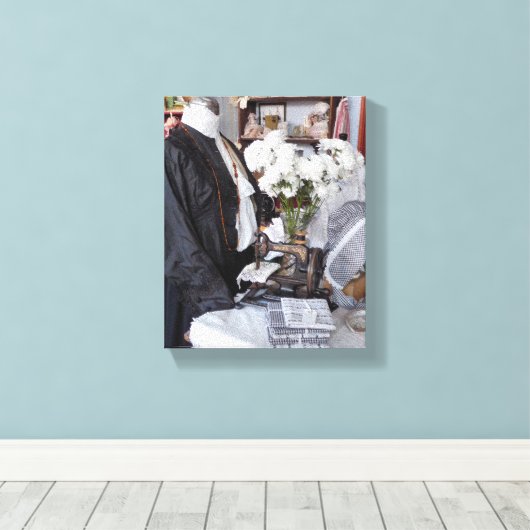 VICTORIAANS ENGLAND CANVAS AFDRUK (Insitu (Houten vloer))