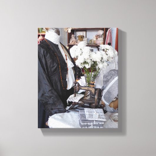 VICTORIAANS ENGLAND CANVAS AFDRUK (Voorkant)