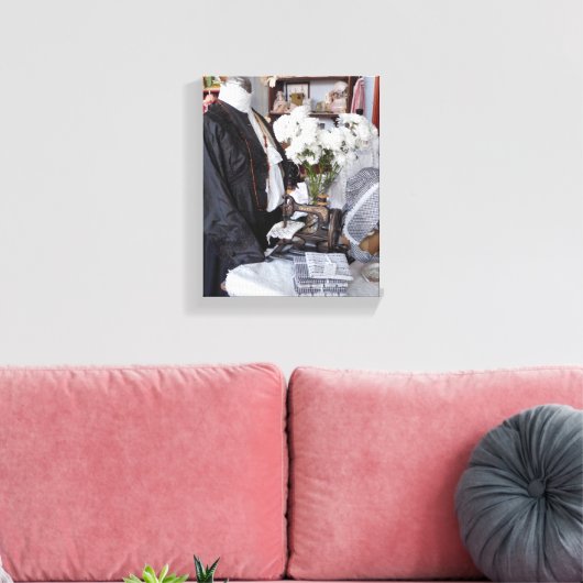 VICTORIAANS ENGLAND CANVAS AFDRUK (Insitu (Woonkamer))