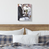 VICTORIAANS ENGLAND CANVAS AFDRUK (Insitu (Slaapkamer))