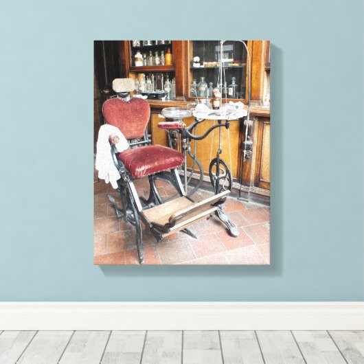 VICTORIAANS ENGLAND CANVAS AFDRUK (Insitu (Houten vloer))