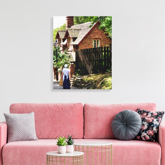 VICTORIAANS ENGLAND CANVAS AFDRUK (Insitu (Woonkamer))