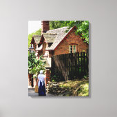 VICTORIAANS ENGLAND CANVAS AFDRUK (Voorkant)