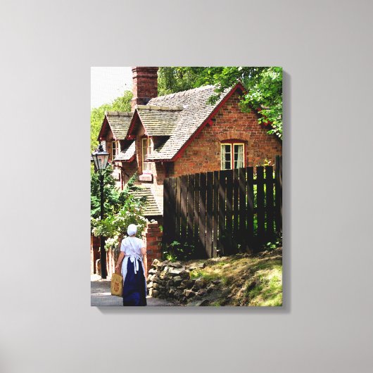 VICTORIAANS ENGLAND CANVAS AFDRUK (Voorkant)