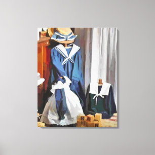 VICTORIAANS ENGLAND CANVAS AFDRUK