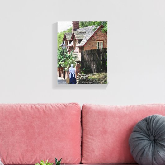 VICTORIAANS ENGLAND CANVAS AFDRUK (Insitu (Woonkamer))