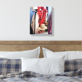 VICTORIAANS ENGLAND CANVAS AFDRUK (Insitu (Slaapkamer))