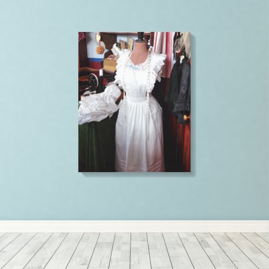 VICTORIAANS ENGLAND CANVAS AFDRUK (Insitu (Houten vloer))