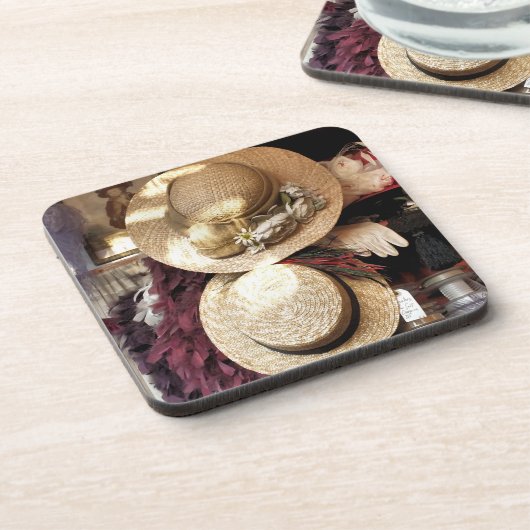 VICTORIAANS ENGLAND DRANKJES ONDERZETTER (Linkerzijde)