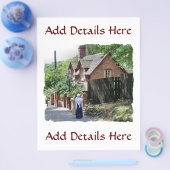 VICTORIAANS ENGLAND FLYER (Enkel)