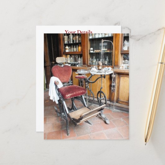 VICTORIAANS ENGLAND FLYER (Voorkant / Achterkant in situ)