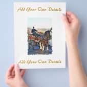 VICTORIAANS ENGLAND FLYER (Hand)